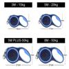 Powerful Large Dog Collar Traction Rope Long-lasting Nylon Retractable Dog and Cat Collar with Automatic Retractable Traction Rope