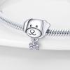 925 Silver Fashion Dinosaurs Cats Dog Lions Animal Charms Beads Fit Diy 925 Original Bracelet DIY Birthday Jewelry For Women
