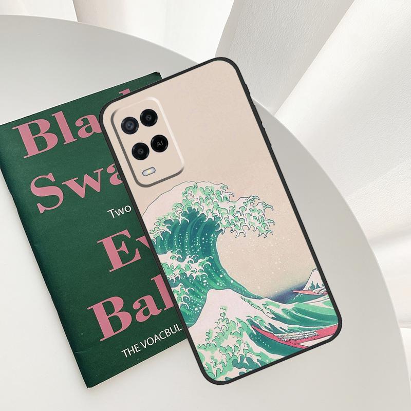 Great Wave Off Kanagawa Japan For OPPO A98 A78 A18 A38 A58 A5 A6 Pro A15 A17 A57 A16 A76 A96 A54 A74 A94 A40 A60 A80 Case