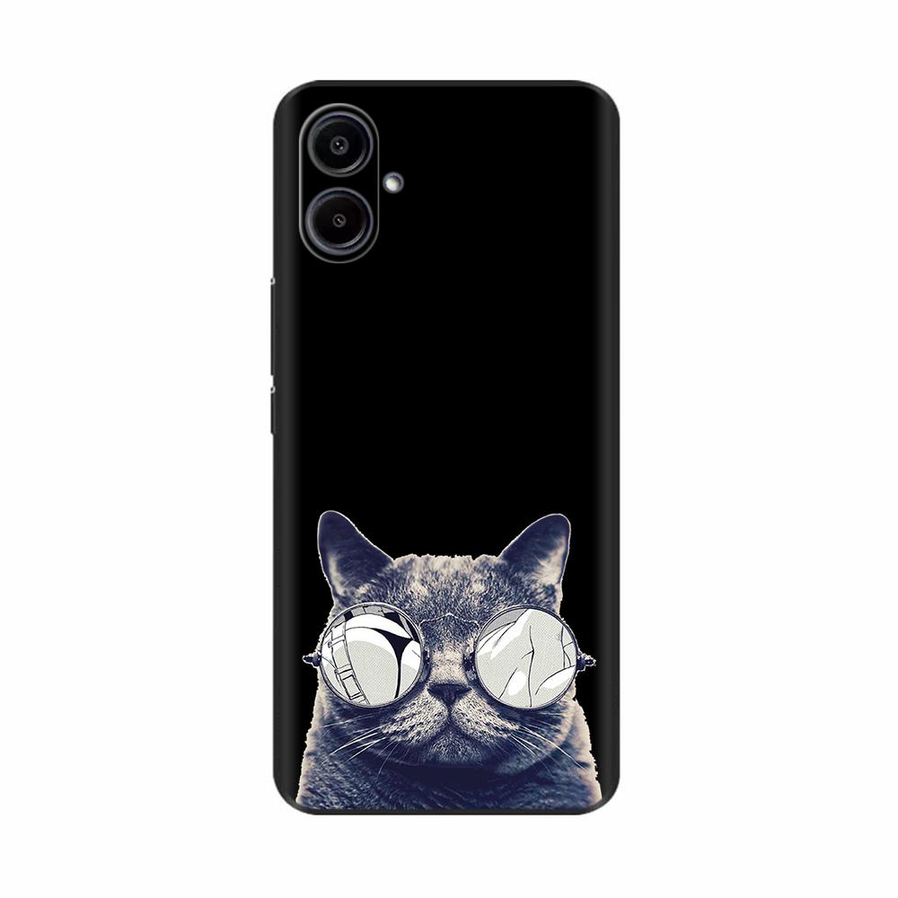 For Samsung A07 4G Case Beautiful Flower Protective Anti-fall Silicone Phone Back Cover For Samsung Galaxy A07 Cases A 07 Fundas