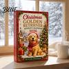 Calendario de Adviento para Set con Calendario de Cuenta Atrás de Navidad de 24 Días para Niños Perro Adorno Acrílico Regalo Sorpresa