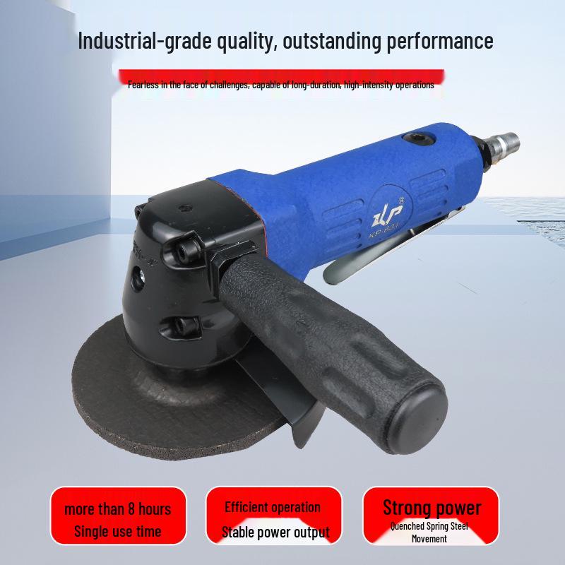 Gaobao 4" Air-Powered Angle Grinder and Polisher – 100mm Industrial-Grade Pneumatic Sander