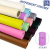 60X30cm table mat non-slip PU leather mouse and keyboard pad waterproof office writing pad coffee brown