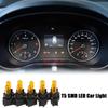 Car T5 Bulbs | 10 Pcs Car Interior Dash Board Socket LED Bulbs |