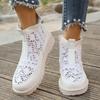 Mode Damenstiefel 2025 Neue Sommer Dünne Atmungsaktive Sandalen Damen Vielseitige Kurze Stiefel Reißverschluss Mesh Aushöhlen Offene Schuhe Zapatos De Mujer