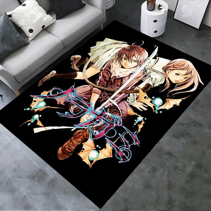 

2025 Новый Noragami Бродячий Бог Ковер Коврик для Гостиной Спальни Дома Украшение Дивана, Детская игровая Нескользящий Напольный Коврик 98 40x60cm( 15x23in )