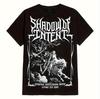Summer Hadow of Intent "Countless People On The Verge of Death" Men's Heavy Metal Pattern T-shirt - Gothic Battle Theme Shirt