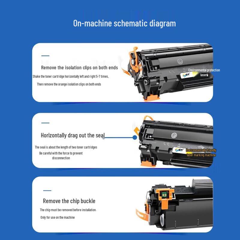 Compatible HP CC388A Black Toner Cartridge