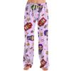 Womens Pajama Pants Sleepwear Casual Drawstring Elastic Waist Pants Comfy Straight Yoga Loose Trousers