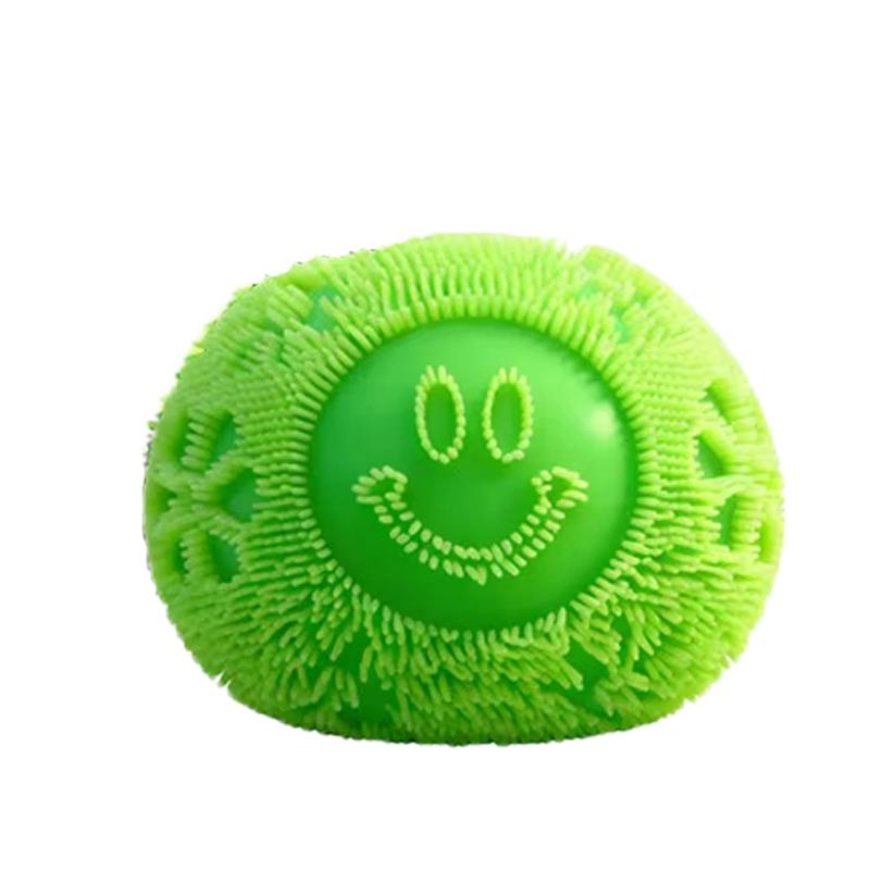 Hot Nee Doh Fuzz Ball Stress Ball Blind Box Soft Fluffy Squeeze Toys Anti-Anxiety Squishy Ball Portable Office Relaxing Gift