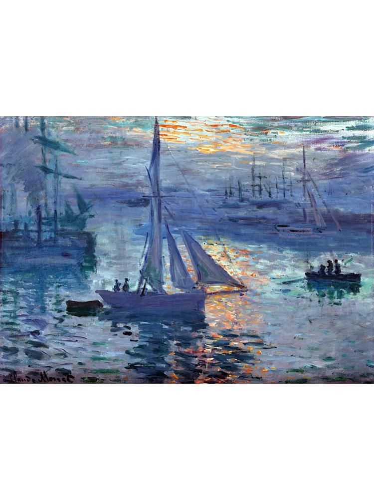 

Клод Моне Виставка Мистецтво Плакати Полотно Картина олією Сад Човен Озеро Пейзаж Природа Ландшафт Настінне мистецтво Кімната Домашній декор 30x40cm No Frame