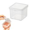 Frozing Meat Box Food Storage Container Food Grade Refrigerator Storage Box with Lid for Meat Vegetables Capacity for Fruit