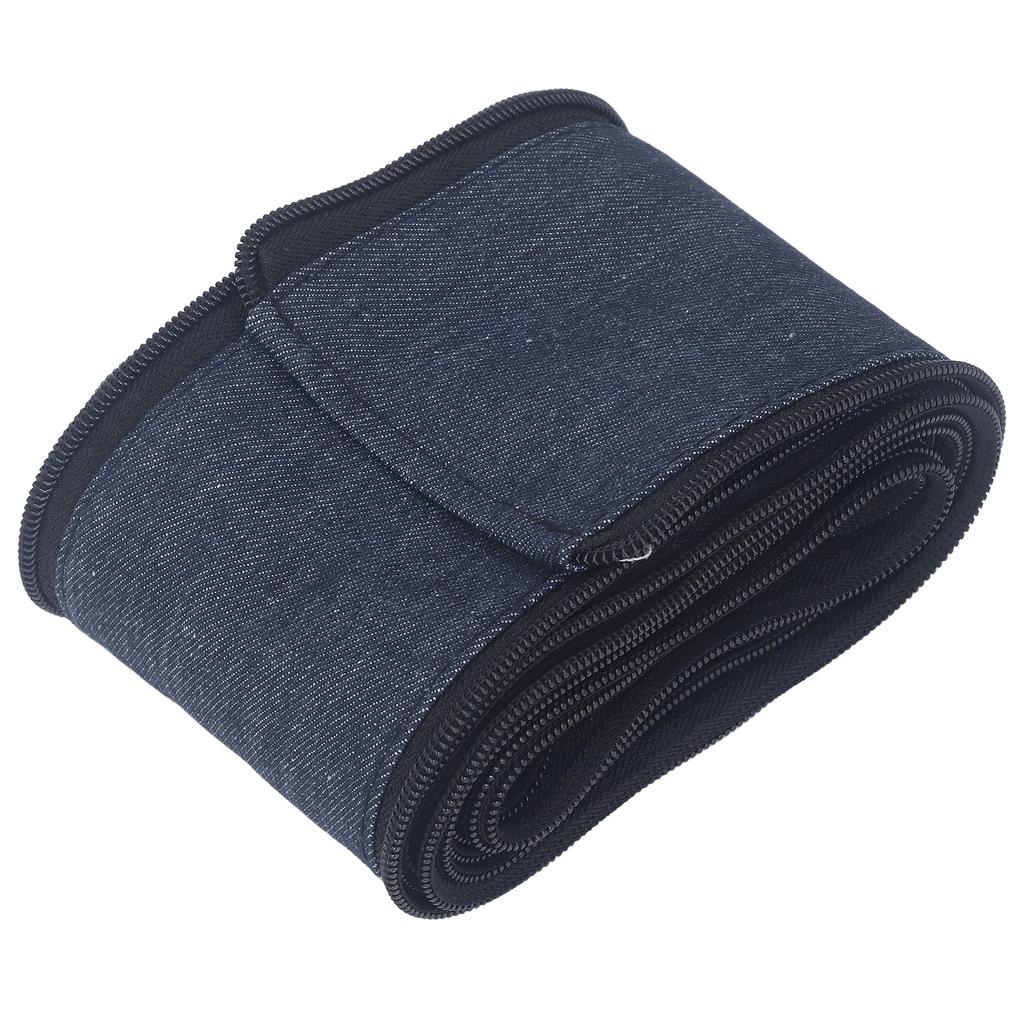 Schweißbrenner-Kabelabdeckung Reißverschluss-Typ Denim Schutzhülle TIG-Schweißschlauch Kabelmantel 5cmx4m