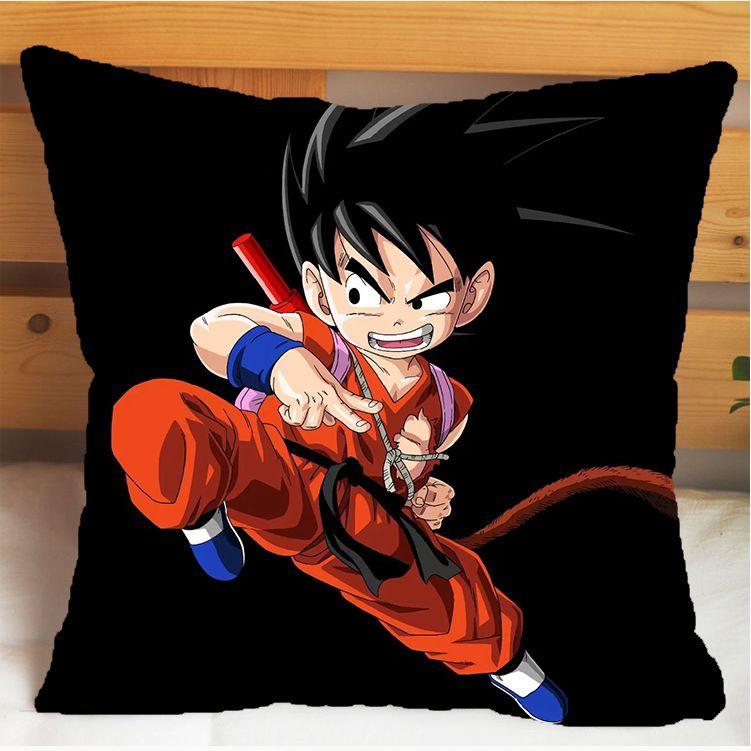 Kissenbezüge mit Dragon Ball-Motiv: Anime-Charakterdesigns für ultimative Fan-Dekoration Anime-Peripherie-Dekorationsgeschenke
