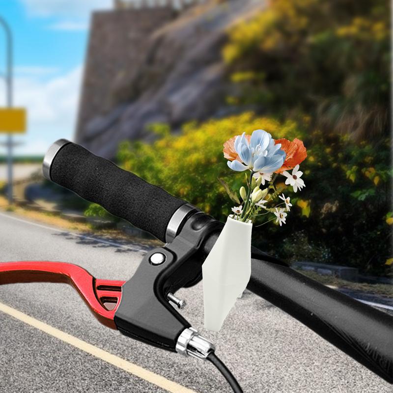 Cykelblomvas För Styret Liten Blomvas Styreutsmyckning Cykelstyre Cykelplanterare Cykeldekor Avtagbar