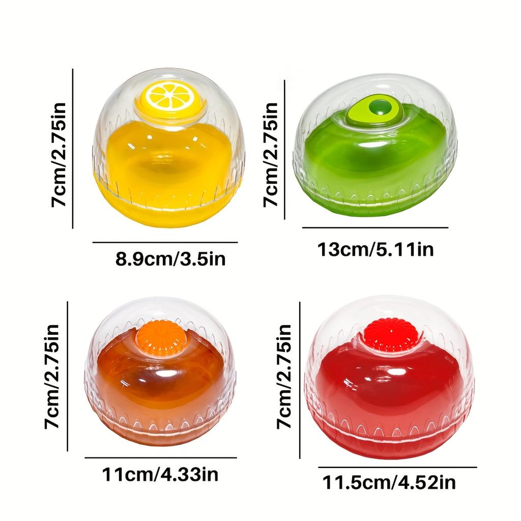 Vegetable Fruits Crisper Containers Household Airtight Fruit Bowal Portable Tomato Avocado Fresh Storage Food-Grade Fruit Box