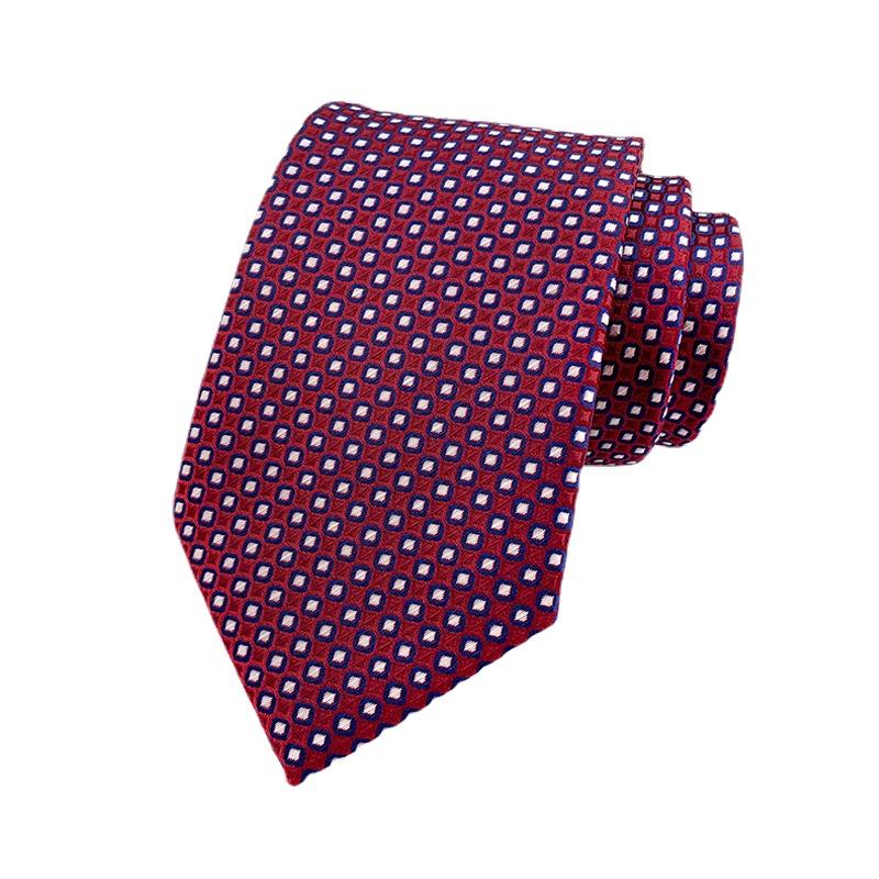 Cozy Up Módní pruhovaná pánská kostkovaná květinová kravata PaisleyTies na svatbu