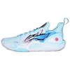 Li Ning Speed 9 Ice Ink Chronicles Cushioning Slip Resistant Abrasion Resistant Low Top Basketball Shoes Unisex ABPT001-6(Team1474-)