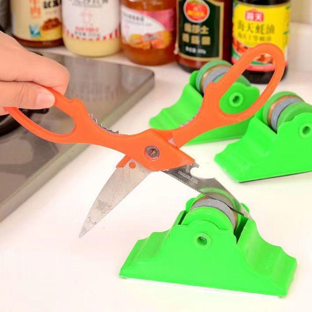 Selbstklebender Schleifstein Tragbarer Küchenschärfer Küchenschärfwerkzeug Camping