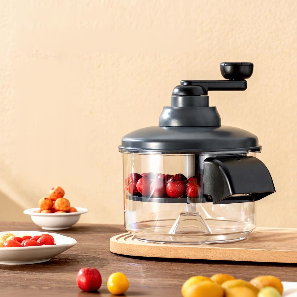 Grape Peeling Machine Automatic Electric High Quality Portable Kitchen Cutter Household Fruit Vegetable Peeler Plastic Stainless чёрный