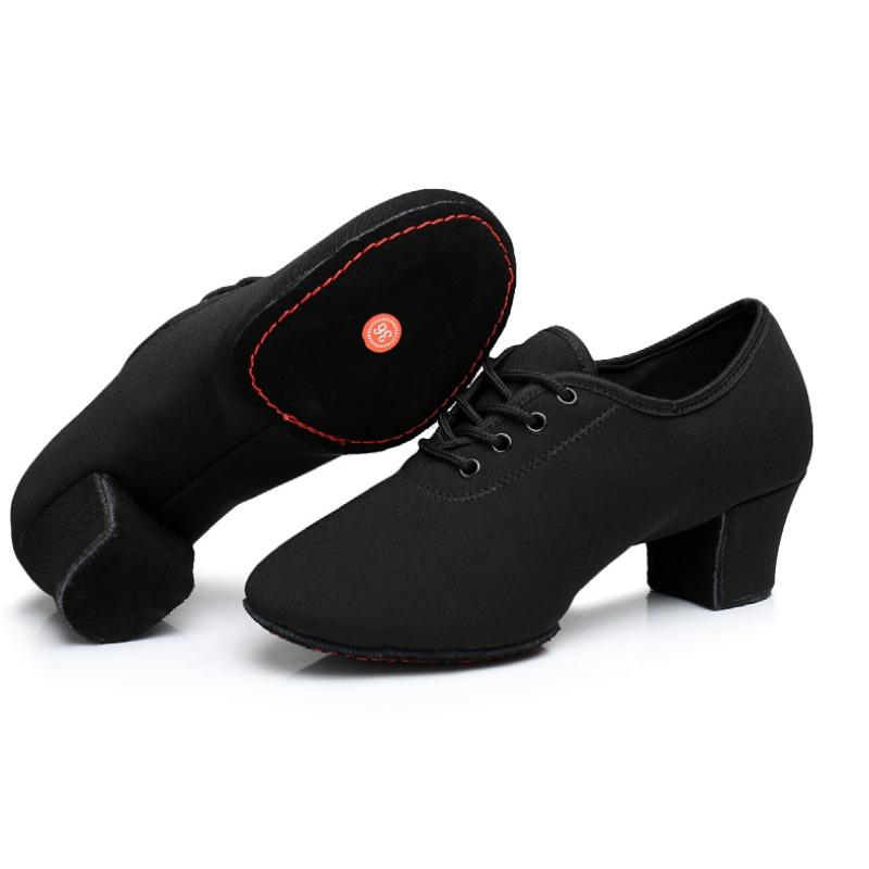 Lateinamerikanische Tanzschuhe für Damen und Kinder, Standardtänze, Tango, Modern Dance, Salsa, Trainingsschuhe für Herren, 3,5/5 cm Absatz