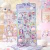 New Stereoscopic Effect 3D Bubble Foam Stickers Cartoon Soft Happy Buttocks Stickers Stress Relief Fart Peach Sticker DIY Crafts