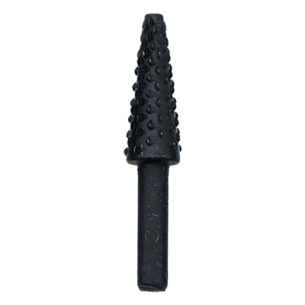 5pcs Black Finish Rotary Drill Bits Set High Carbon Steel Twist Drill Bits Set Wood Carving