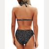 New Sexy Bikinis Halter Top Split Women Swimsuits Hanging Neck Vacation Beach Two Pieces Set Swimwear