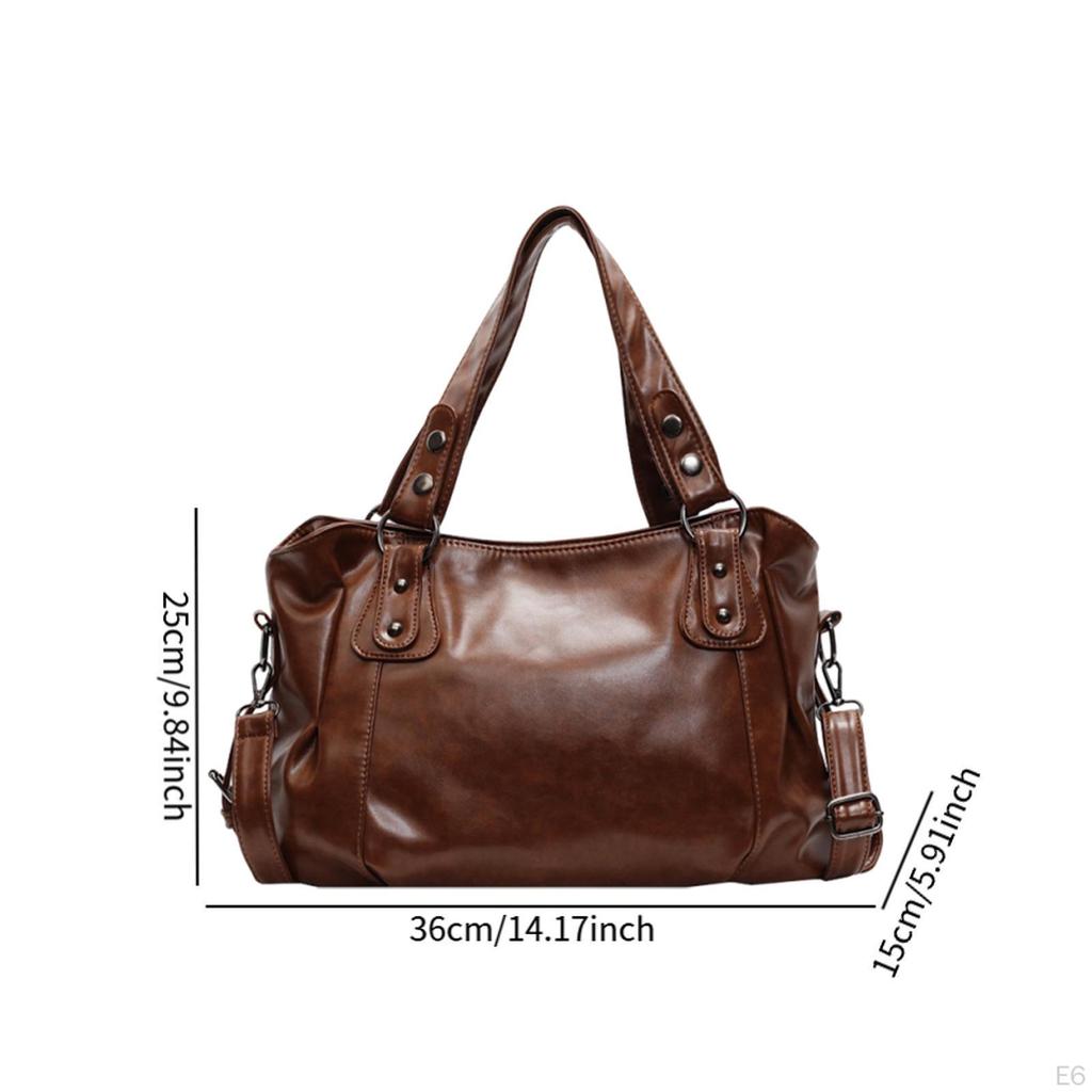 Stylish Womens Shoulder Bag Satchel with Adjustable Strap for Vacation Commuting