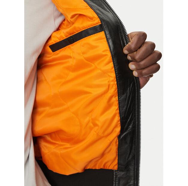 Куртка кожаная Alpha Industries Ma-1