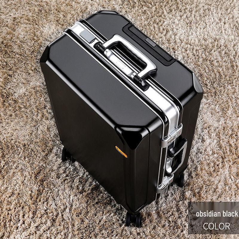 Men's Sturdy Thickened Travel Trolley Suitcase with Silent Wheels (2025 Model)