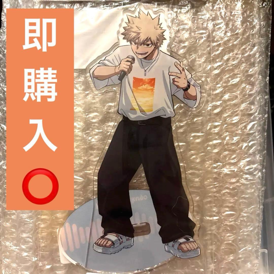 Used My Hero Academia Karaoke no Tetsujin Acrylic Stand Bakugou New Unopened