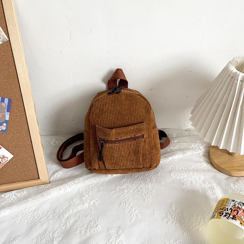 Stylish Casual Women's Mini Backpack 2023 New Trendy Simple Design For School Use