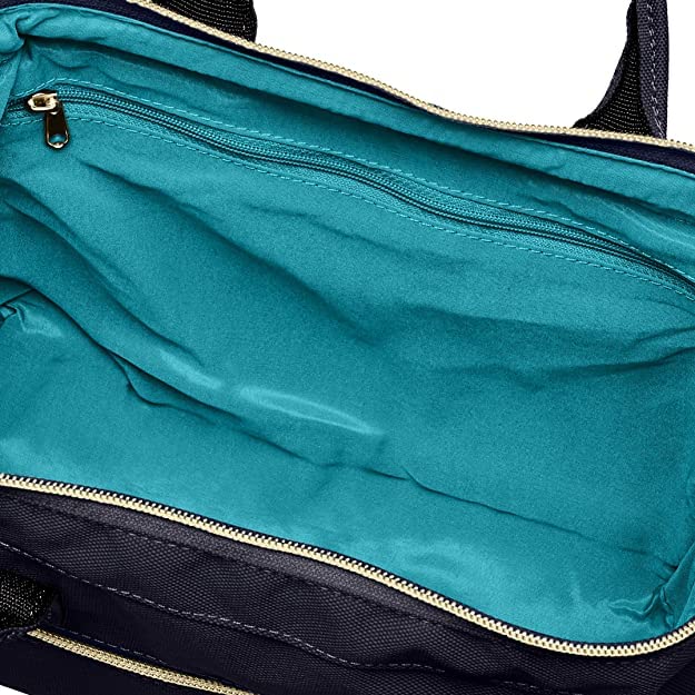 Anello A5 Water-Repellent 2-Way Cross Bottle Shoulder Bag (ATH0851Z) Navy