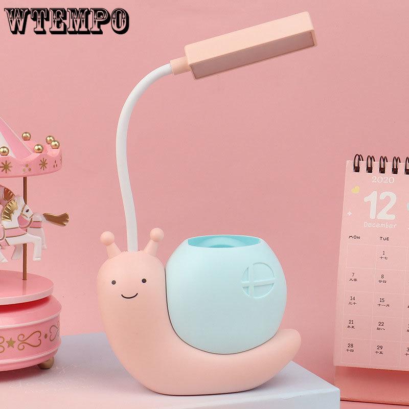 Charging Eye Protection Desk Lamp Dormitory Student Desk Lamp Small Gift Wholesale