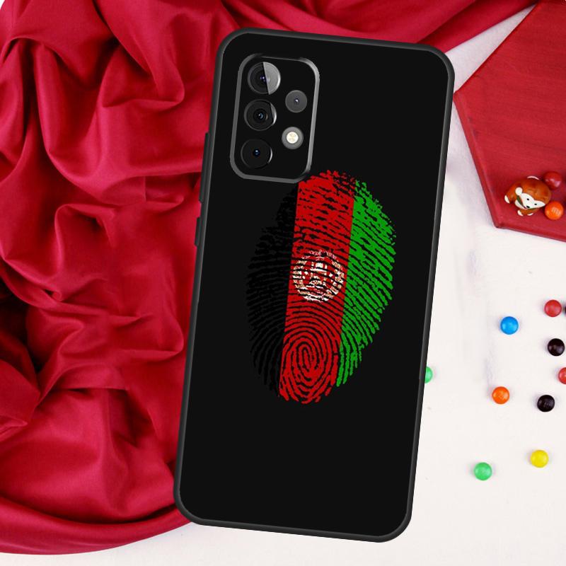 Afghan Afghanistan Flag For Samsung Galaxy A26 A05 A06 A16 A54 A34 A14 A22 A32 A52 A55 A35 A15 A53 A13 A56 A36 Case