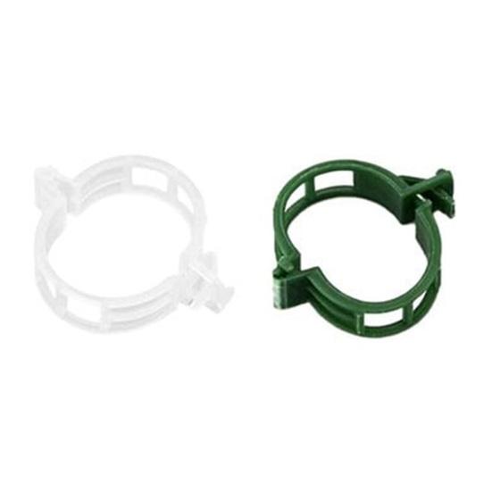50Pcs Plastic Plant Support Clips Reusable Garden Climbing Plants Securing Vegetable Stems Tomato Grape Vine Fixing Trellis Clips