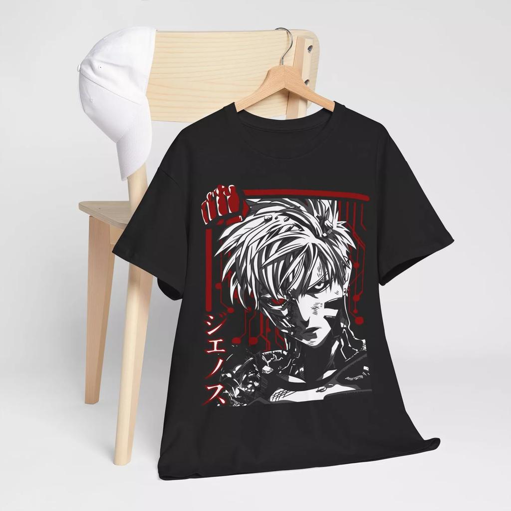 Garou Tshirt One Punch Anime Manga Black Shirt for Men and Women Summer Cotton Comfortable Loose Fashion Short Sleeve Top