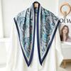 Retro old money wind cashew flower triangle scarf women's fashion high sense versatile decoration outer silk scarf scarf fart curtain tide