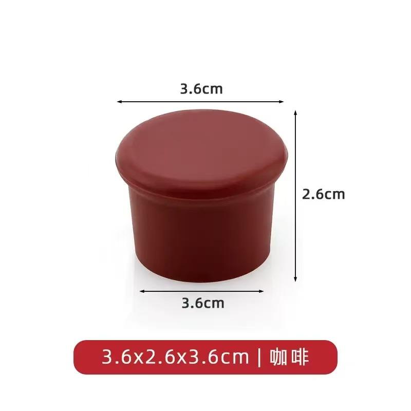 Reusable Silicone Wine Bottle Stoppers and Glass Stoppers for Wine, Red Wine, and Champagne
