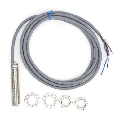 BERM Proximity Switch Cylindrical Shaped 3‑Wire PNP Normally Closed Sensor 10-30VDC