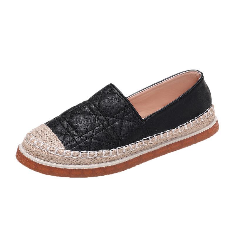 

23 years of new four-season single shoes, Xiaoxiangfeng fisherman shoes, women s flat-soled soft-soled casual lazy shoes, children 40 чорний