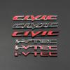 Applicable To CIVIC English Metal Tail Label IVTEC Side Label Letter Modified After Marking Car Logo
