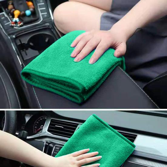 Microfiber Cleaning Towels Water Absorbent Reusable All-Purpose Cleaning Cloth Ultra-Soft Cleaning Wipes