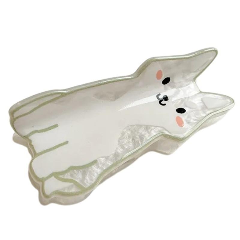 Cartoon Cats/Dogs Shape Jaw Clip Teens Ponytail Hair Claw Delicate Jaw Clip Female Makeup Taking Photo Jaw Clip Nonslip