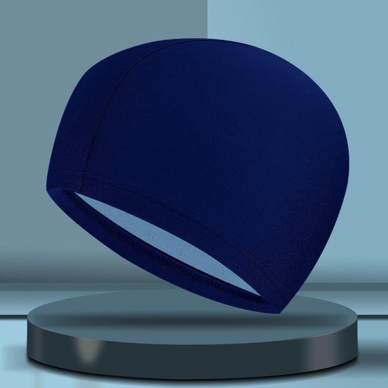 Youyou Men's Spandex Swimming Cap for Long Hair - Ideal for Pool & Hot Spring