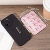 New PVC Credit Card Holder Slim Roomy Zipper Wallet Cute Bow Portable Card Case for Women Girls Zipper Wallet Coin Purse