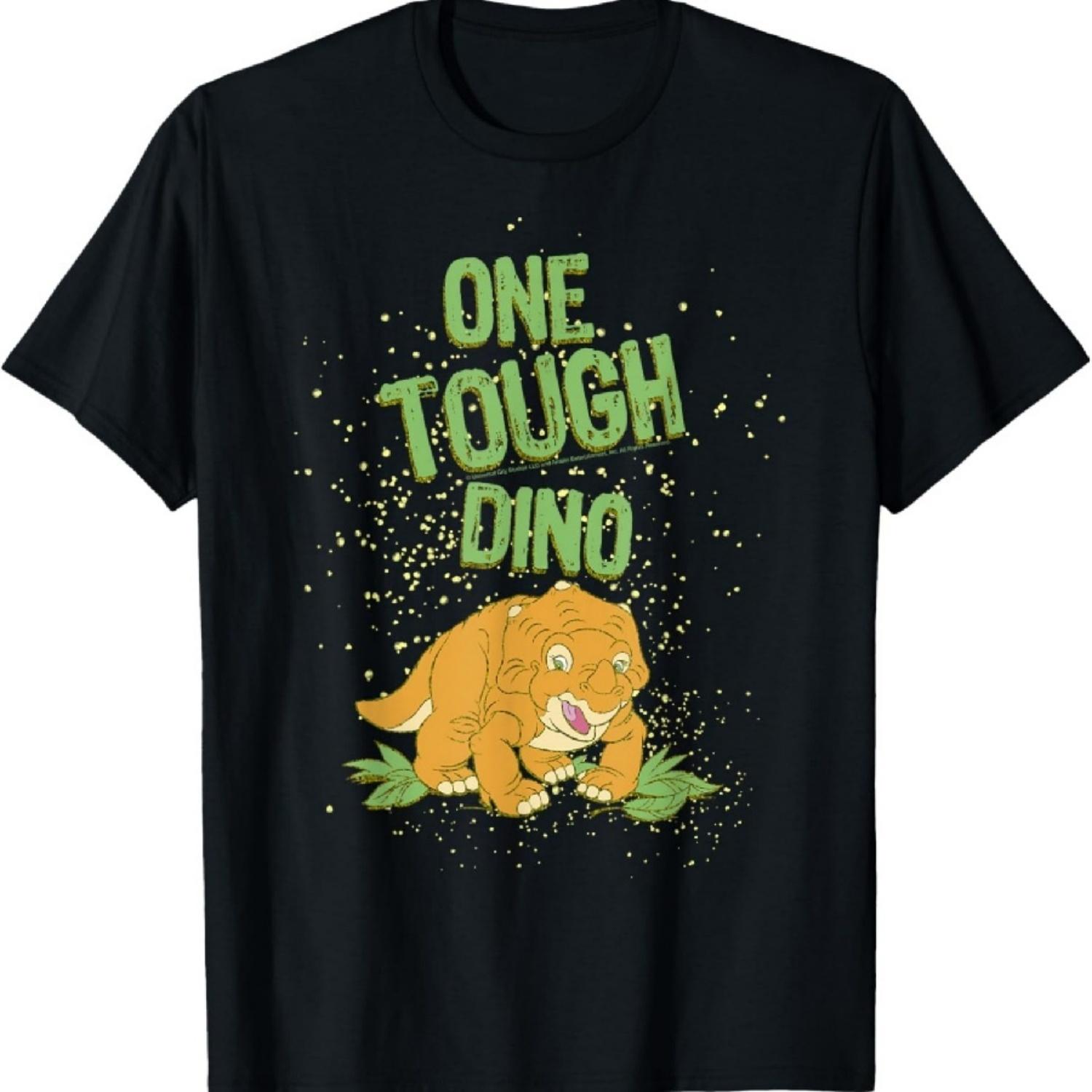 Land Before Time Cera Is One Tough Dino T-Shirt XXXXXL чёрный