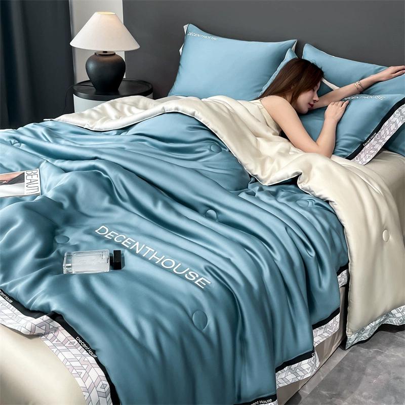 Zoyouzhuo European Style Ice Silk Summer Quilt