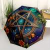1pc Mystic Pentagram Enchanted Automatic Open/CloseUmbrella,Compact Umbrella for Men & Women Day Gift.C046